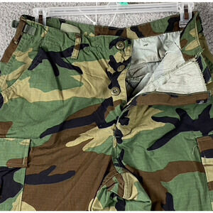 Propper USGI Military Woodland Camo BDU Trousers Medium Long Cargo Pants